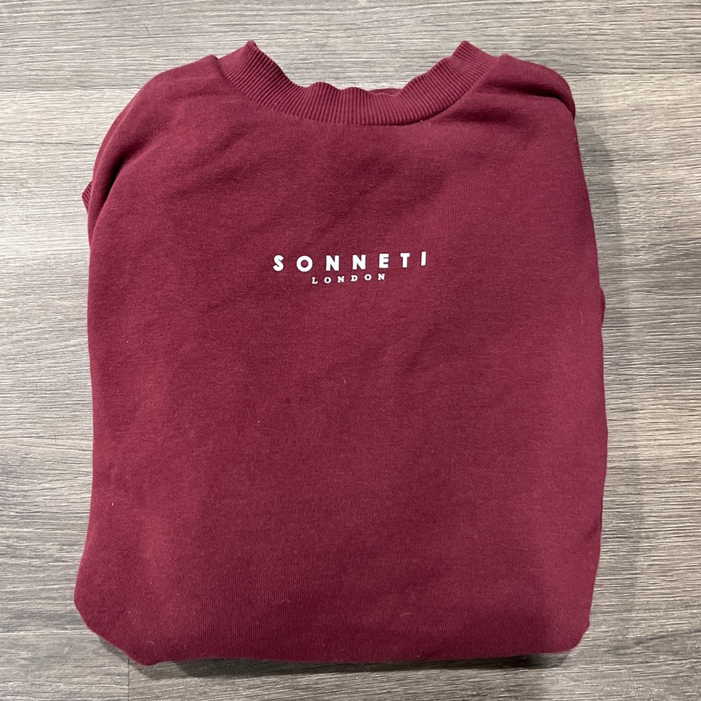Sonneti London crewneck maroon